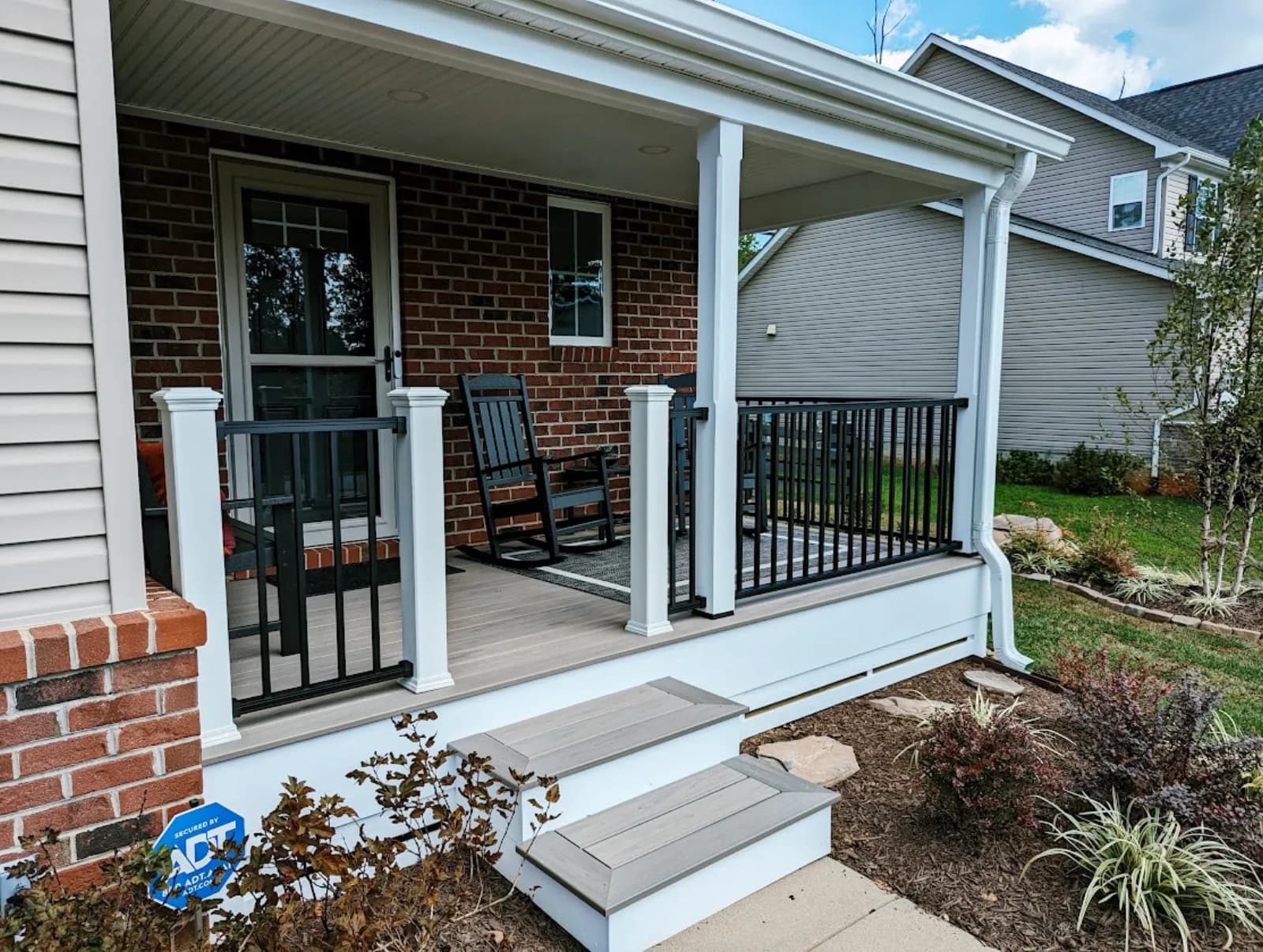 Trex Porch — Trex composite project by Decks by DAK Construction