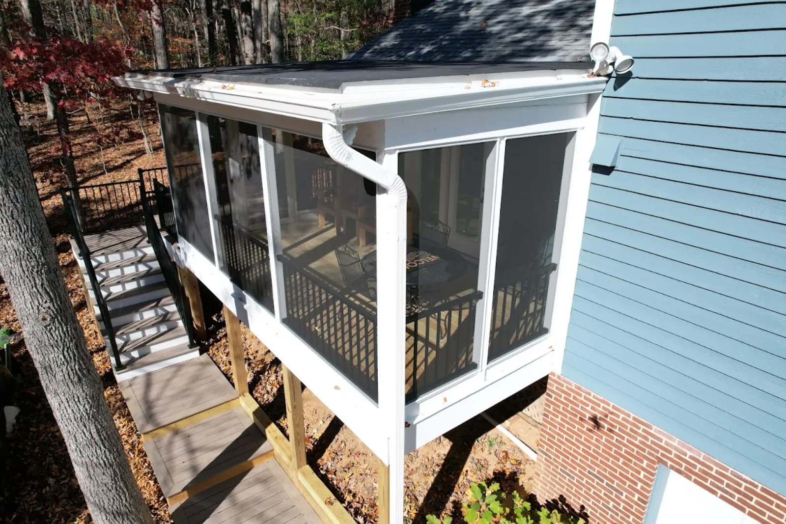 Screened Porch project by Decks by DAK Construction