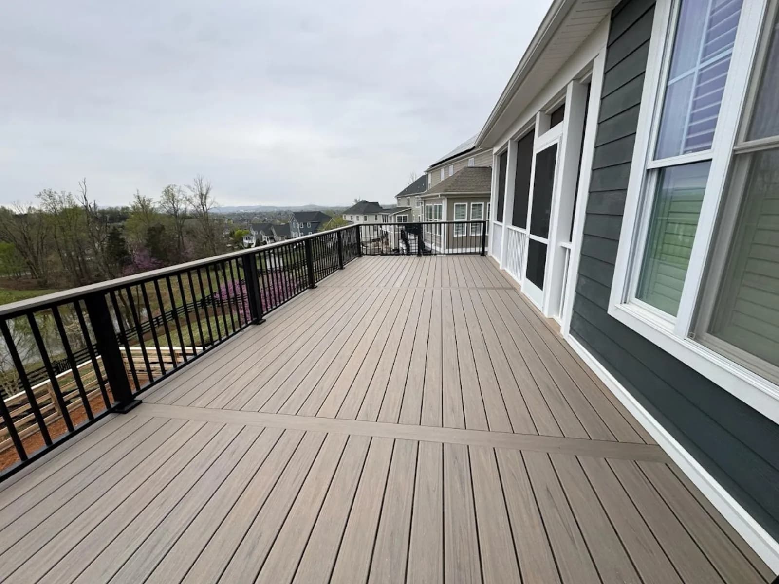 Trex Deck — Trex Biscayne project by Decks by DAK Construction