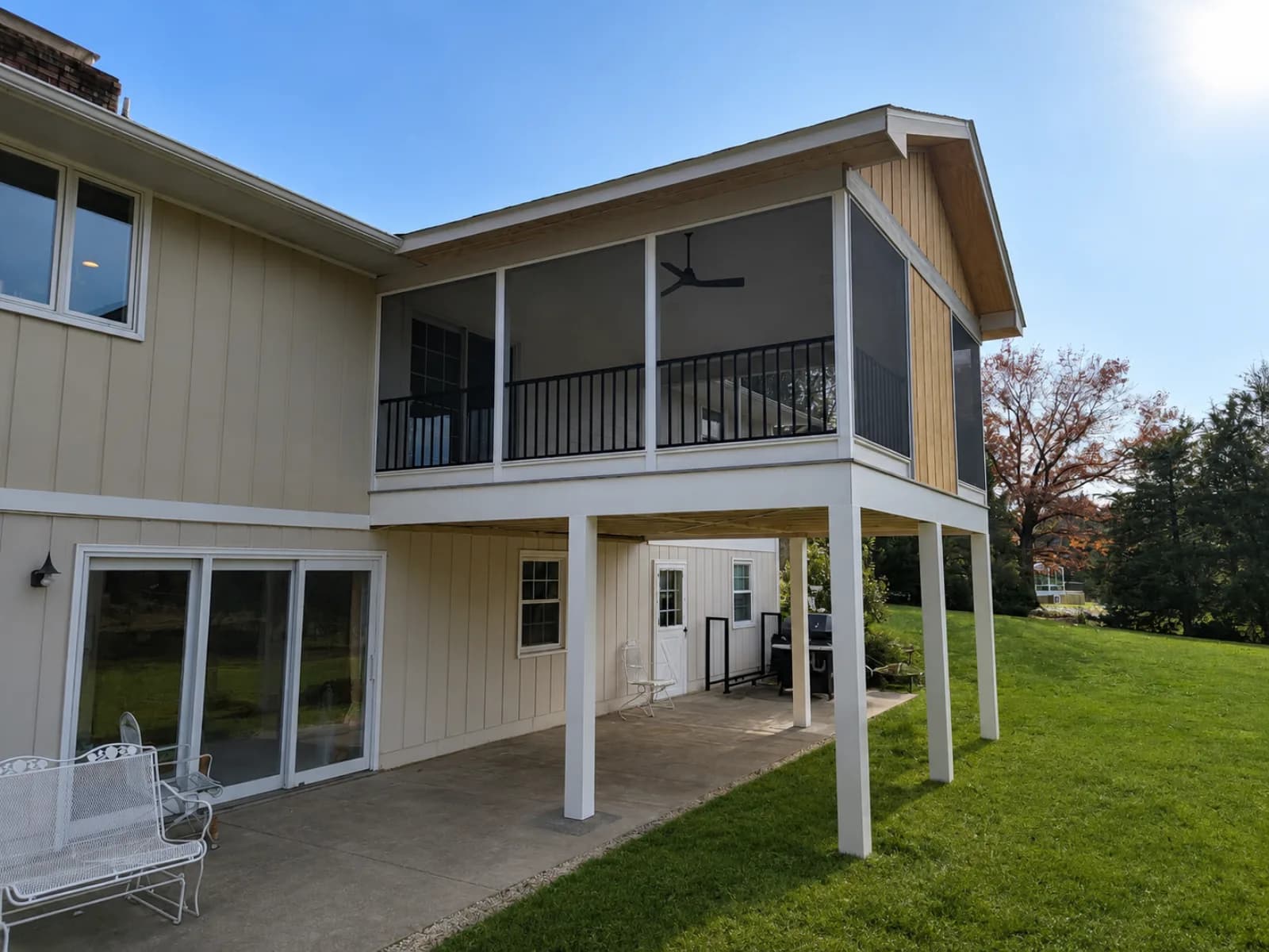 Screened Porch project by Decks by DAK Construction