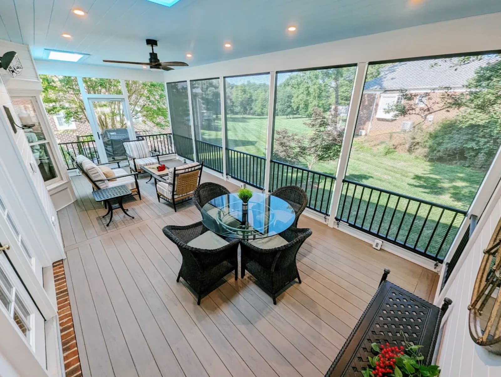Screened Porch project by Decks by DAK Construction