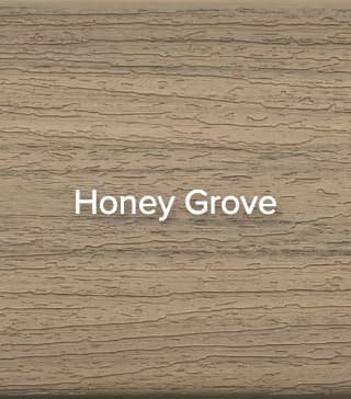 Trex Enhance Naturals Honey Grove composite decking board